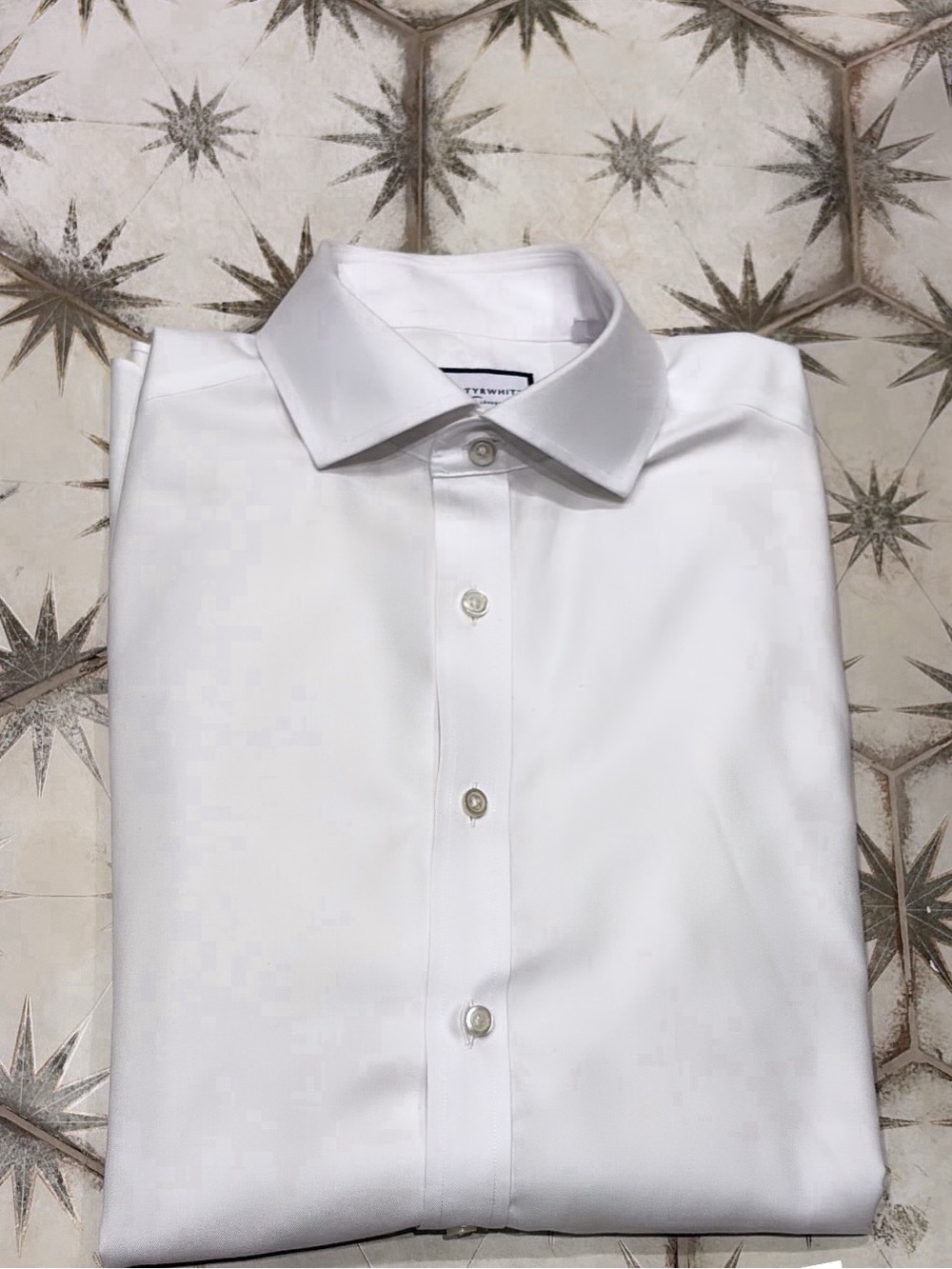 Charles Tyrwhitt White Men's Dress Shirt